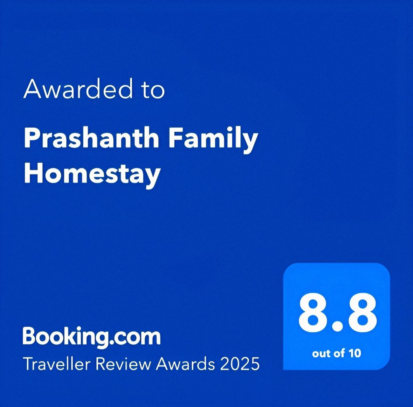 Prashanth Family Homestay Madikeri Luaran gambar